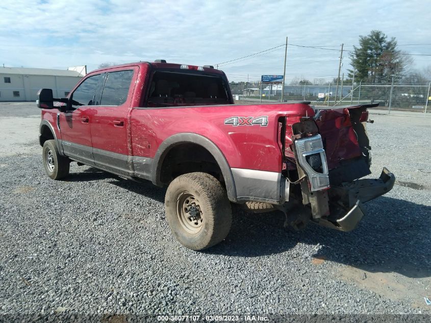 2022 FORD SUPER DUTY F-250 SRW XL/XLT/LARIAT VIN: 1FT7W2BTXNEE55397