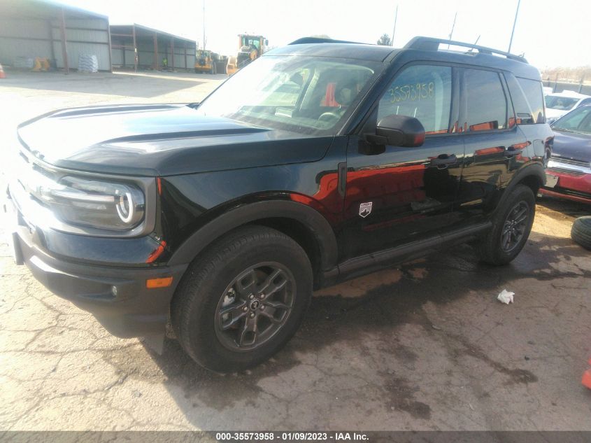 2022 FORD BRONCO SPORT BIG BEND VIN: 3FMCR9B60NRD62311