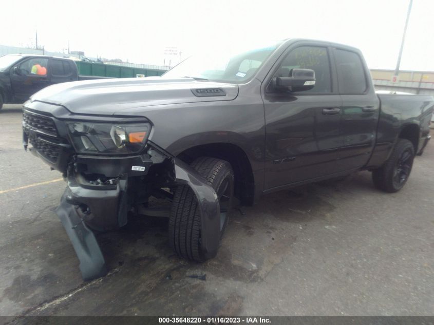 2022 RAM 1500 LONE STAR VIN: 1C6RREBT5NN382660