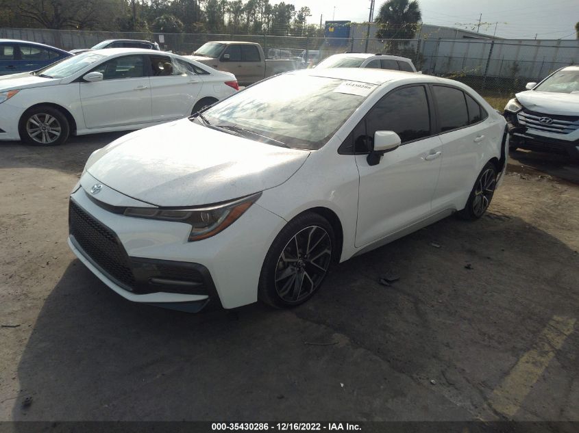 2022 TOYOTA COROLLA SE/SE NIGHTSHADE/APEX SE VIN: JTDS4MCE2N3500047