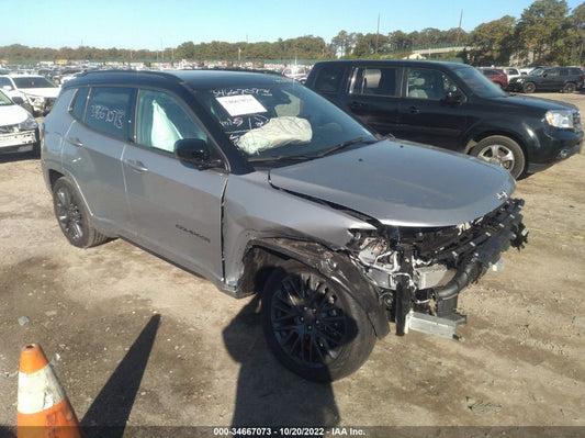 2022 JEEP COMPASS HIGH ALTITUDE VIN: 3C4NJDCB7NT180627