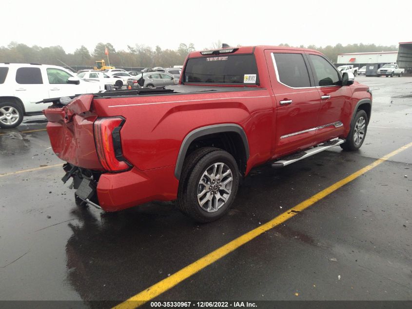 2022 TOYOTA TUNDRA 2WD 1794 EDITION VIN: 5TFMA5BC1NX002163