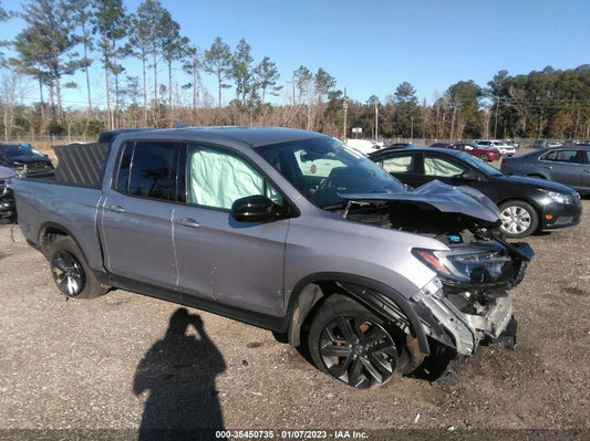 2021 HONDA RIDGELINE SPORT VIN: 5FPYK3F16MB001859