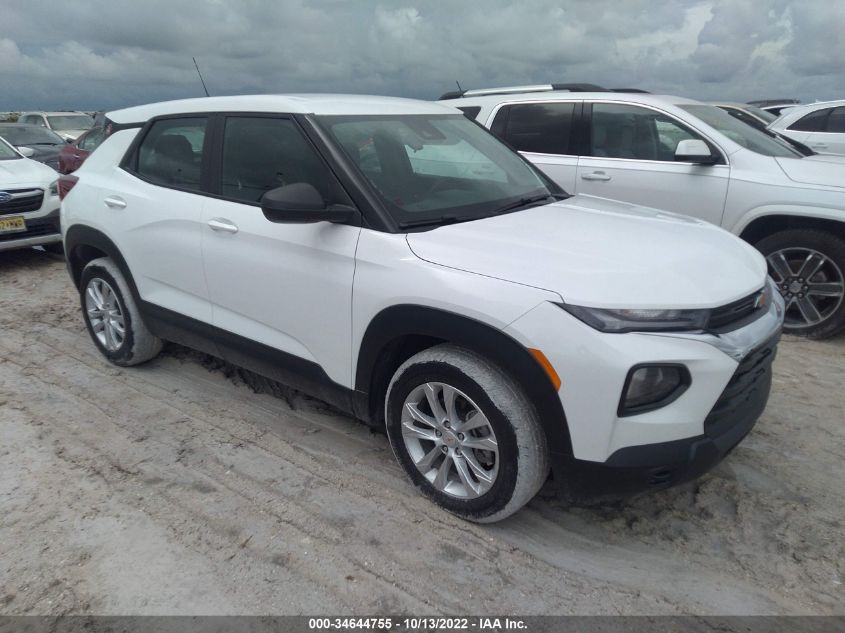 2021 CHEVROLET TRAILBLAZER LS VIN: KL79MMS26MB128090