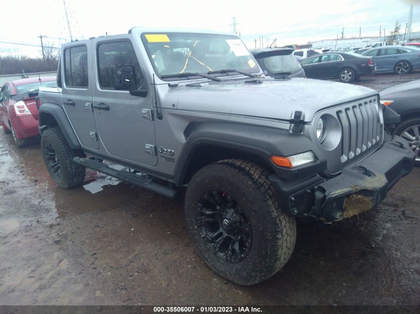 2020 JEEP WRANGLER UNLIMITED SPORT S VIN: 1C4HJXDG0LW180470