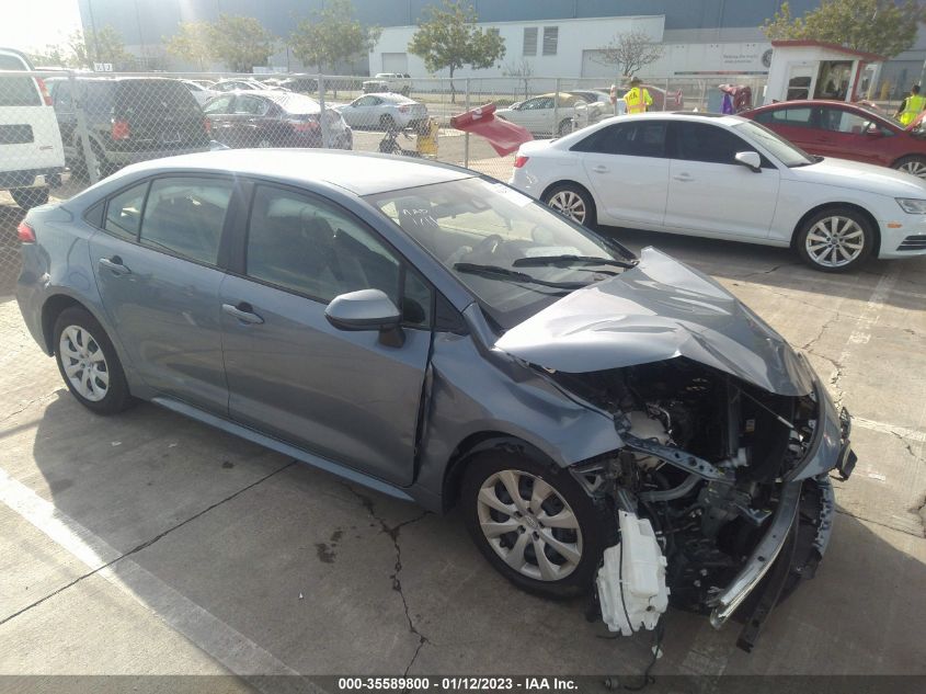 2022 TOYOTA COROLLA LE VIN: JTDEPMAE3N3015715