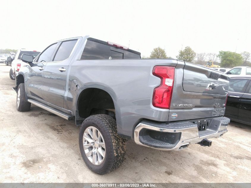2022 CHEVROLET SILVERADO 1500 LTD LTZ VIN: 1GCUYGEL0NZ207447