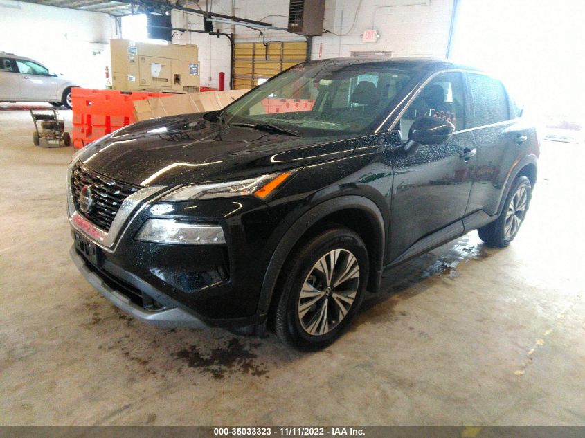 2021 NISSAN ROGUE SV VIN: 5N1AT3BB2MC828692
