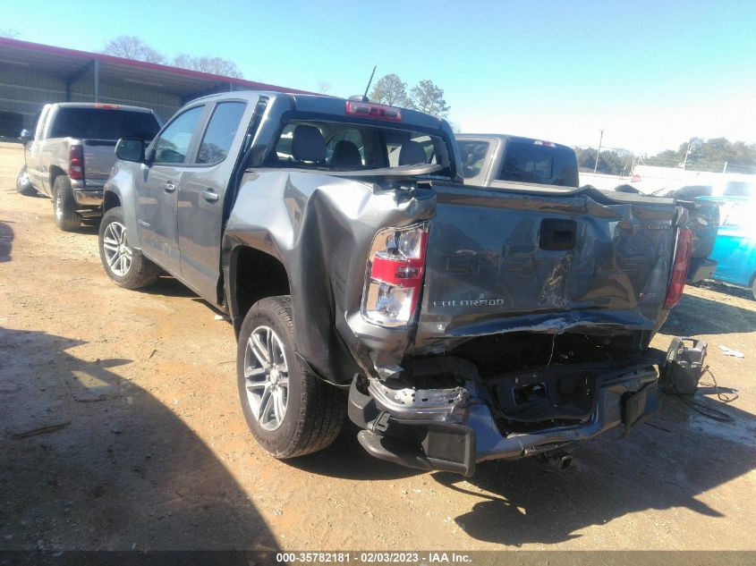 2022 CHEVROLET COLORADO 2WD WORK TRUCK VIN: 1GCGSBEN3N1114519