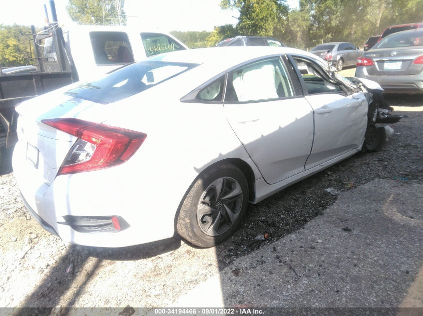 2021 HONDA CIVIC SEDAN LX VIN: 19XFC2F67ME001653