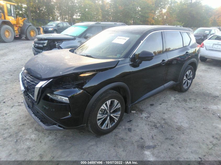 2021 NISSAN ROGUE SV VIN: 5N1AT3BB2MC823606