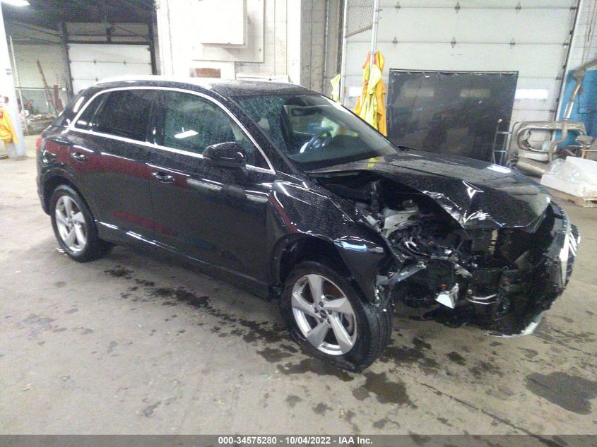 2021 AUDI Q3 PREMIUM VIN: WA1AUCF39M1085748