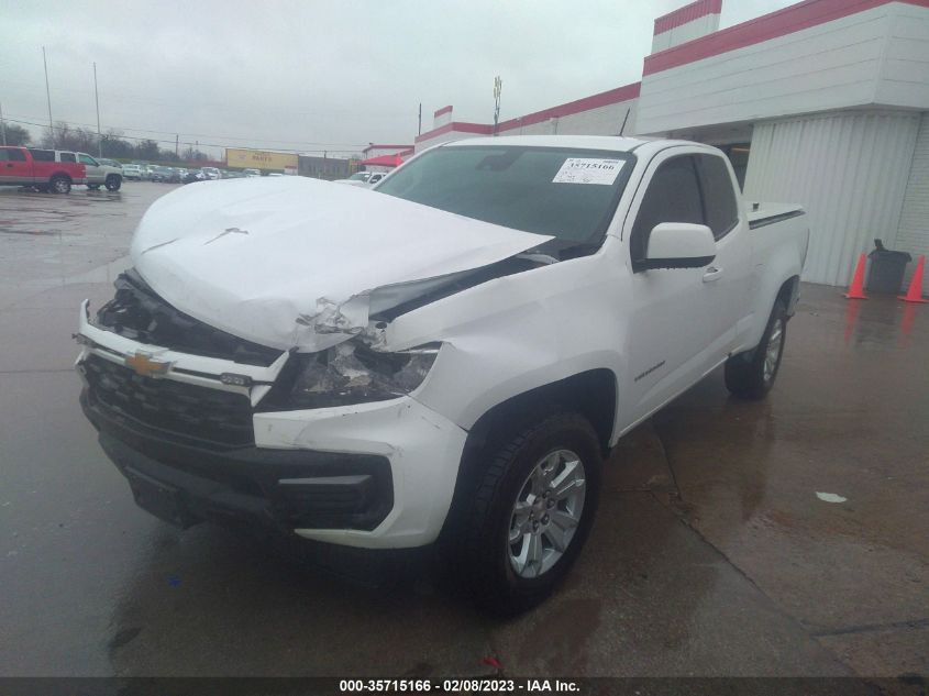 2021 CHEVROLET COLORADO 2WD LT VIN: 1GCHSCEA6M1271760
