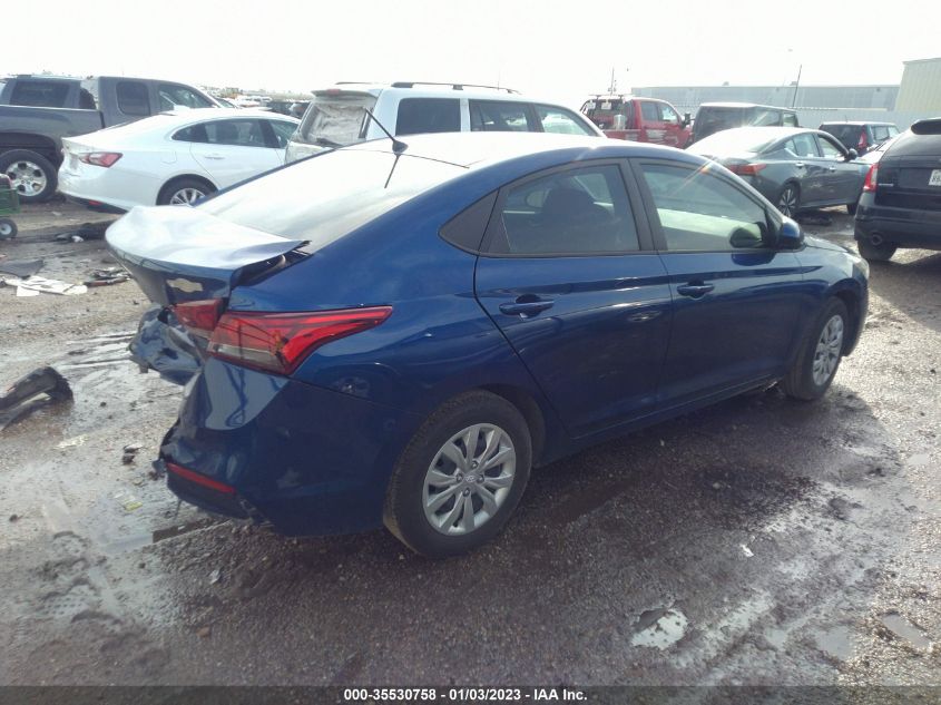 2021 HYUNDAI ACCENT SE VIN: 3KPC24A69ME144712