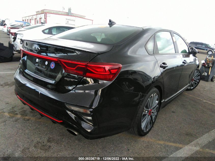 2021 KIA FORTE GT VIN: 3KPF44AC3ME395741