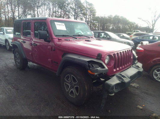 2021 JEEP WRANGLER UNLIMITED SPORT S VIN: 1C4HJXDG6MW861752