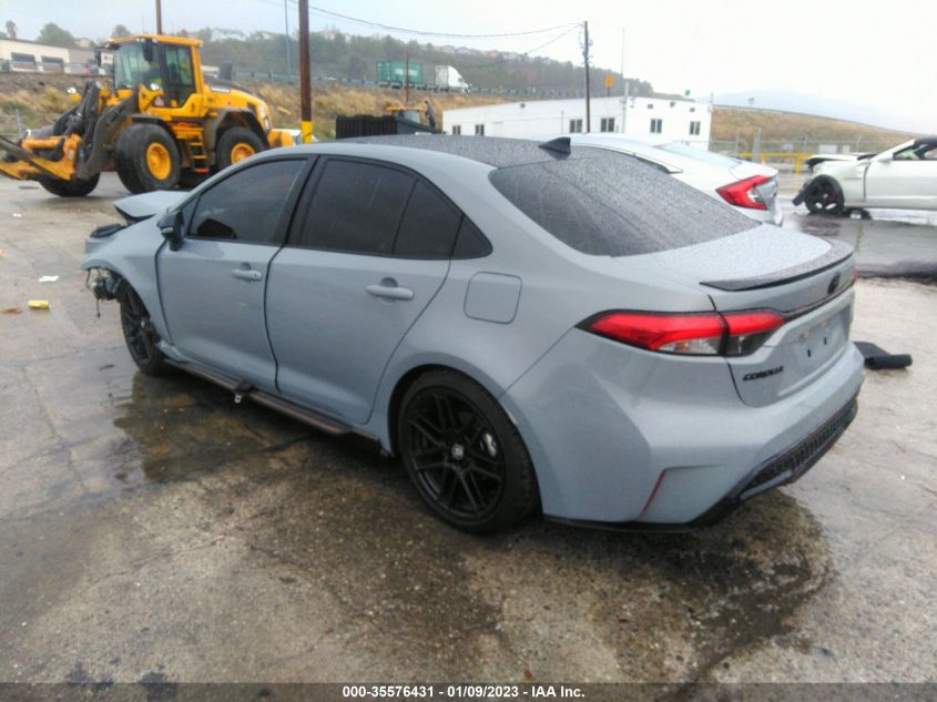 2022 TOYOTA COROLLA XSE/APEX XSE VIN: 5YFT4MCE9NP117962