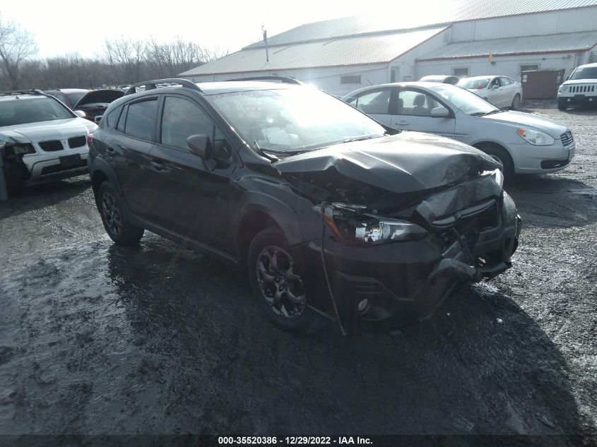 2021 SUBARU CROSSTREK SPORT VIN: JF2GTHSC7MH329623