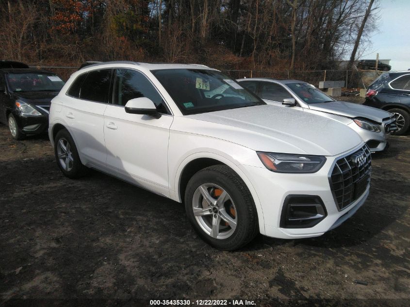 2021 AUDI Q5 PREMIUM VIN: WA1AAAFY2M2020985