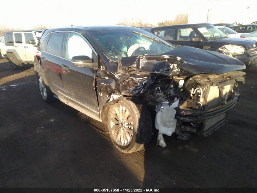 2020 FORD EDGE TITANIUM VIN: 2FMPK4K94LBA99447