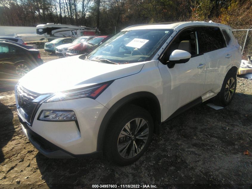 2021 NISSAN ROGUE SV VIN: JN8AT3BB5MW231222
