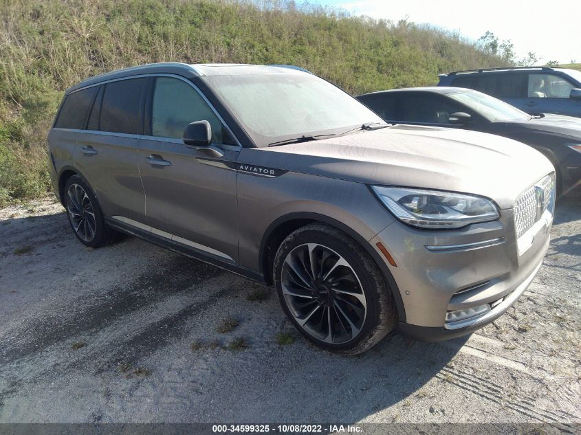 2021 LINCOLN AVIATOR RESERVE VIN: 5LM5J7XC6MGL11563