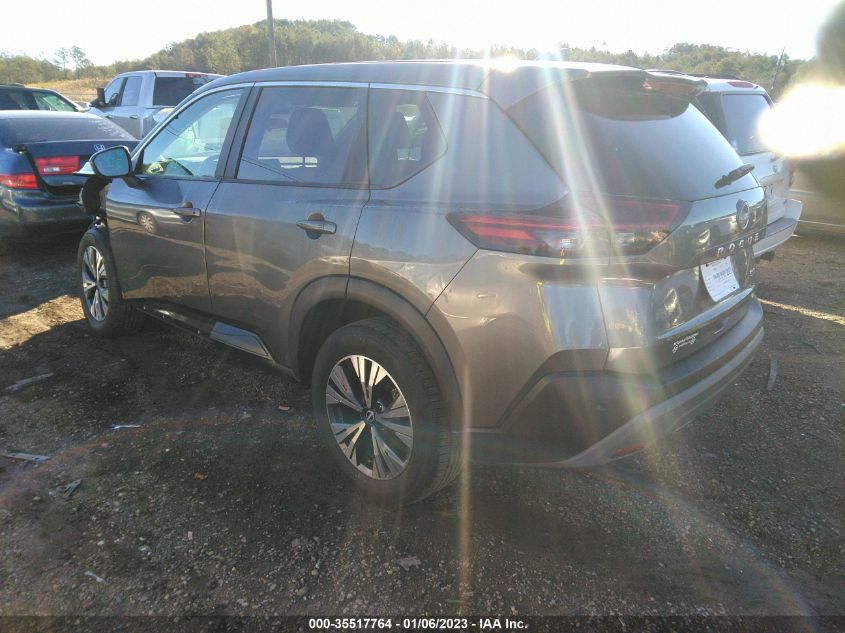 2022 NISSAN ROGUE SV VIN: 5N1BT3BA1NC708668