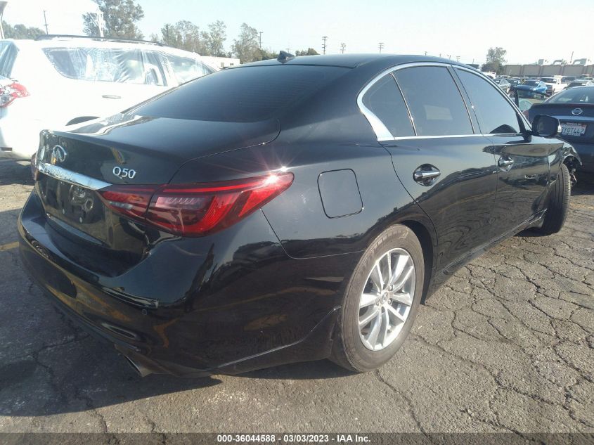 2022 INFINITI Q50 LUXE VIN: JN1EV7BP5NM310853