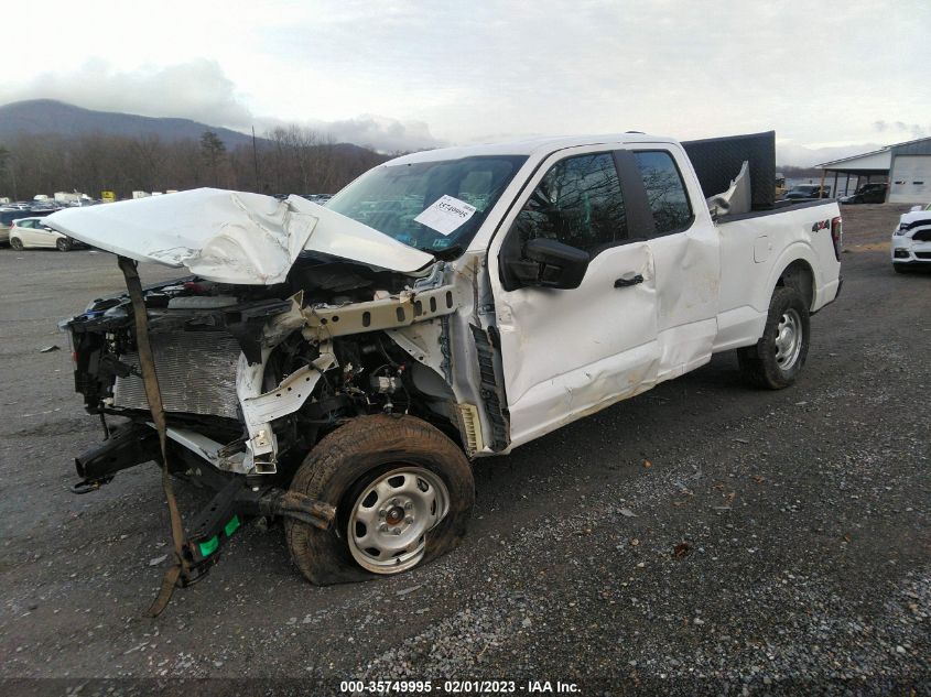 2022 FORD F-150 XL/XLT VIN: 1FTEX1EB1NKE24493