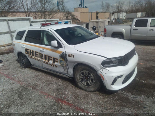 2021 DODGE DURANGO PURSUIT VIN: 1C4RDJFG3MC763687