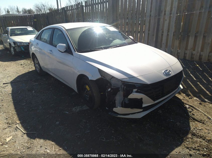 2022 HYUNDAI ELANTRA SE VIN: 5NPLL4AG9NH074308