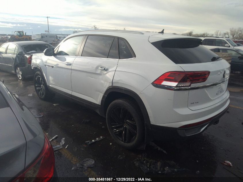 2022 VOLKSWAGEN ATLAS CROSS SPORT 3.6L V6 SE W/TECHNOLOGY VIN: 1V2KE2CA1NC223632