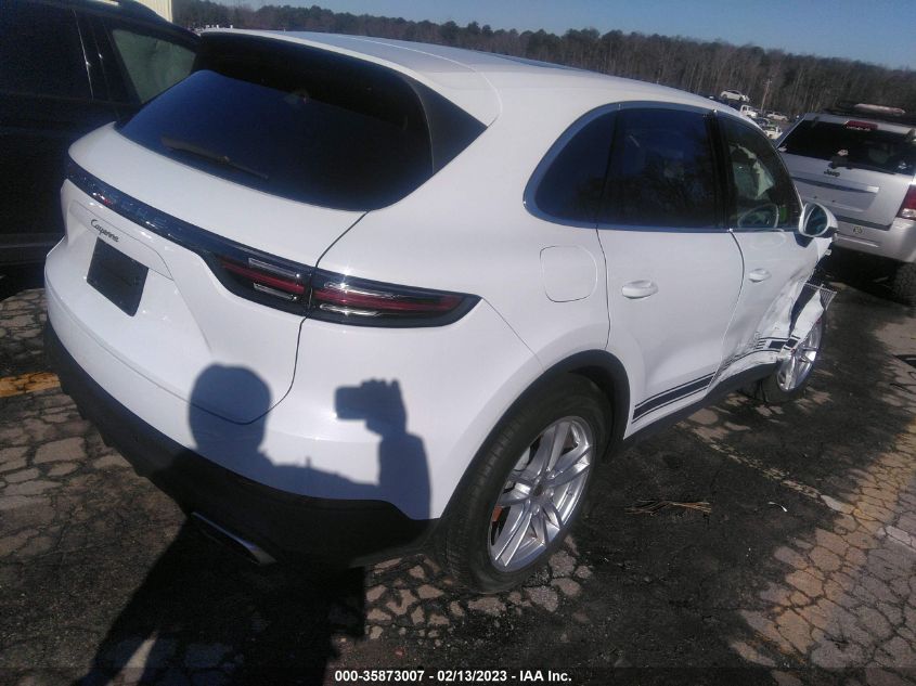 2022 PORSCHE CAYENNE VIN: WP1AA2AY6NDA04084