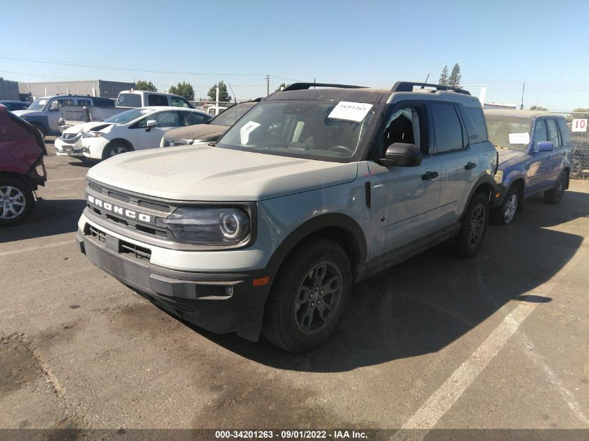 2021 FORD BRONCO SPORT BIG BEND VIN: 3FMCR9B67MRA52512