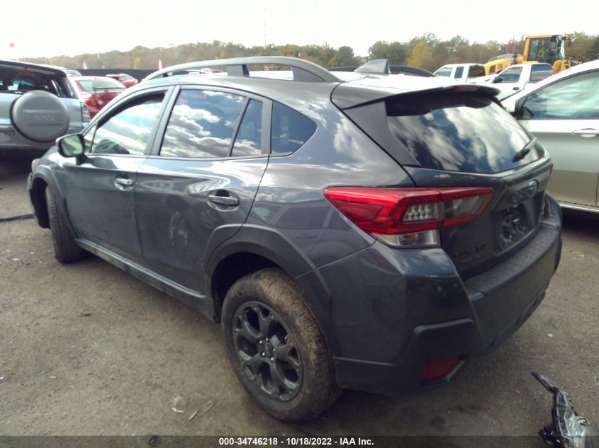 2022 SUBARU CROSSTREK SPORT VIN: JF2GTHSCXNH276658