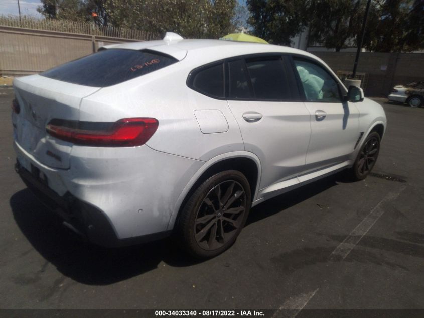2021 BMW X4 M40I VIN: 5UX2V5C05M9E19869