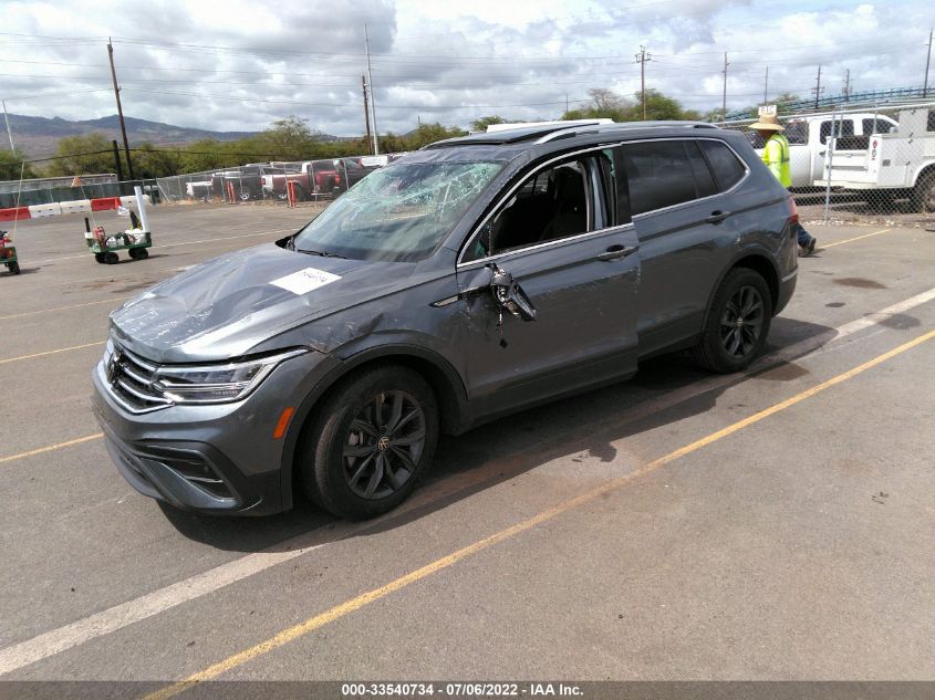 2022 VOLKSWAGEN TIGUAN SE VIN: 3VV2B7AX6NM034389