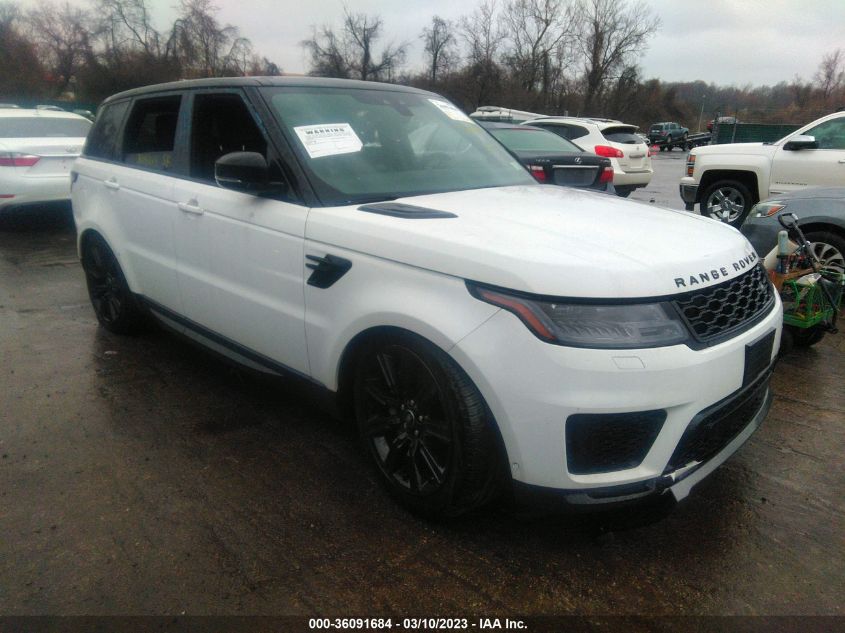 2022 LAND ROVER RANGE ROVER SPORT HSE SILVER EDITION VIN: SALWR2SU0NA203377