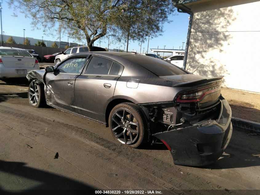 2022 DODGE CHARGER GT VIN: 2C3CDXHG4NH126087