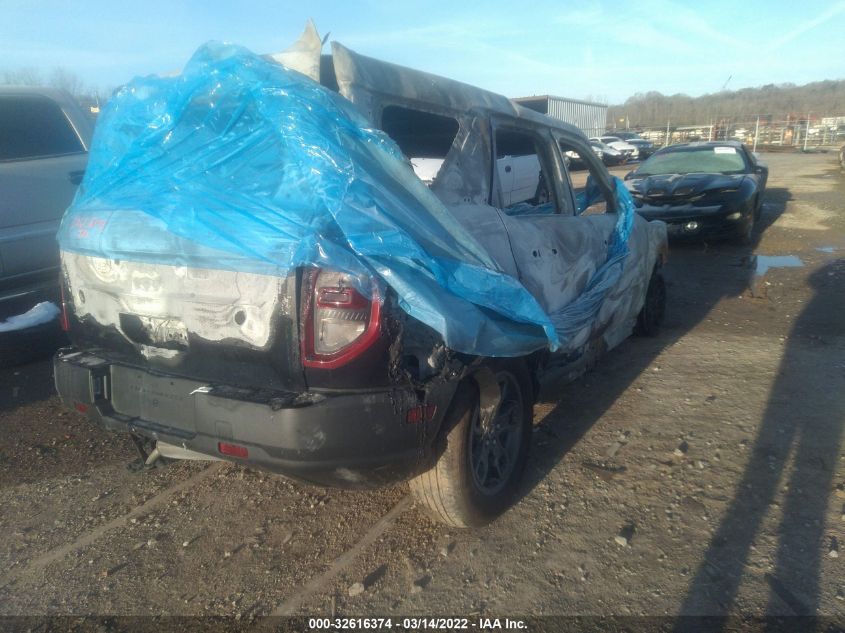 2021 FORD BRONCO SPORT BIG BEND VIN: 3FMCR9B64MRA89405