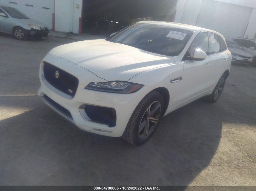 2020 JAGUAR F-PACE S VIN: SADCM2FVXLA641143