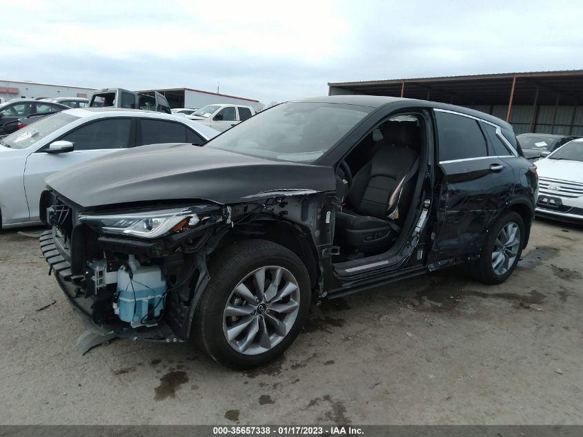 2022 INFINITI QX50 PURE VIN: 3PCAJ5AB4NF116986