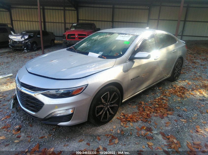 2021 CHEVROLET MALIBU RS VIN: 1G1ZG5ST6MF045429