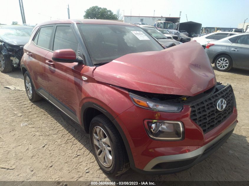 2022 HYUNDAI VENUE SE VIN: KMHRB8A31NU197510