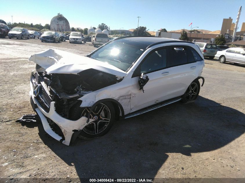 2022 MERCEDES-BENZ GLC GLC 300 VIN: W1N0G8EB2NV334716