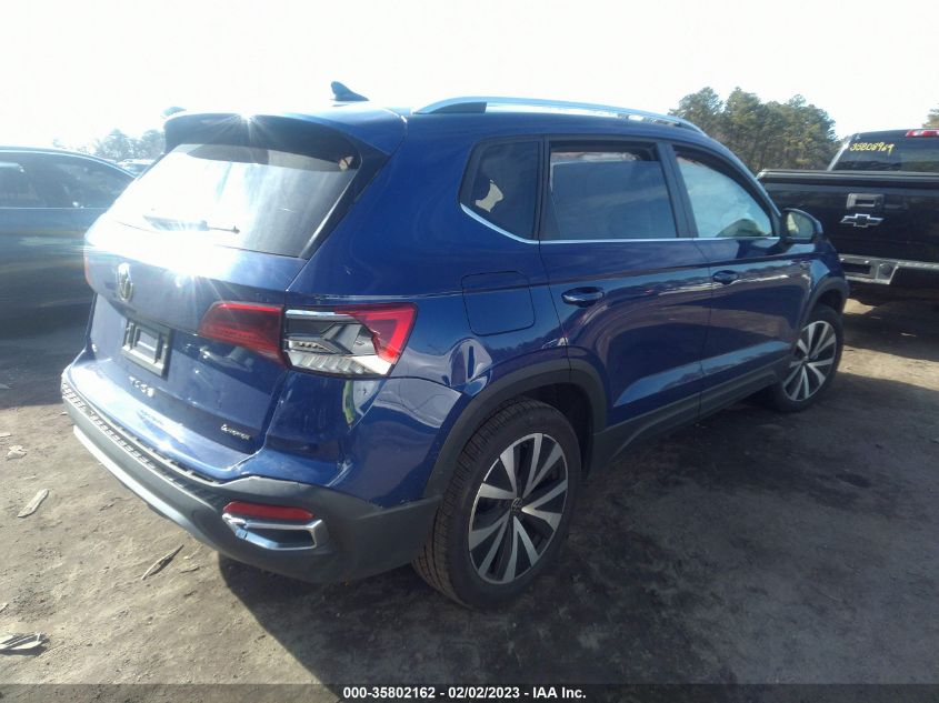 2022 VOLKSWAGEN TAOS SE VIN: 3VVLX7B24NM034917