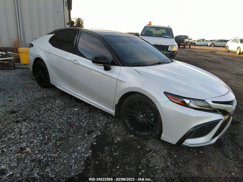 2021 TOYOTA CAMRY V6 VIN: 4T1KZ1AK8MU050949