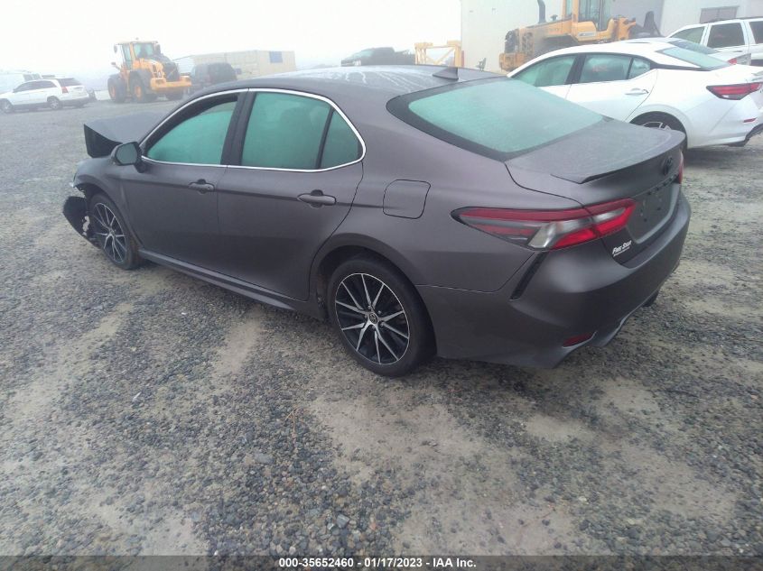 2022 TOYOTA CAMRY SE VIN: 4T1G11AK3NU002936