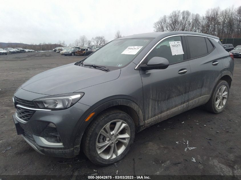 2022 BUICK ENCORE GX PREFERRED VIN: KL4MMCSL8NB087330