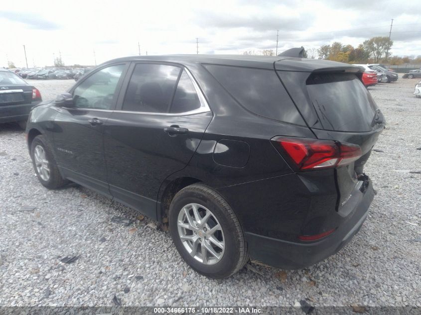 2022 CHEVROLET EQUINOX LT VIN: 3GNAXKEV8NL177297